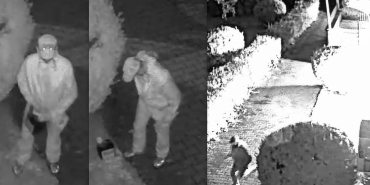 Podpalił punkt szczepień i sanepid. Nowe nagranie! [WIDEO]