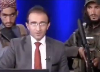 Przerażające nagranie z afgańskiej telewizji. Fragment programu informacyjnego obiegł świat [WIDEO]