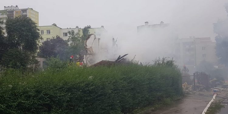 Wybuch w Toruniu! Zawalił się budynek jednorodzinny
