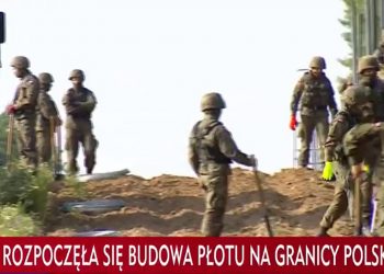 żołnierze na granicy polsko-białoruskiej