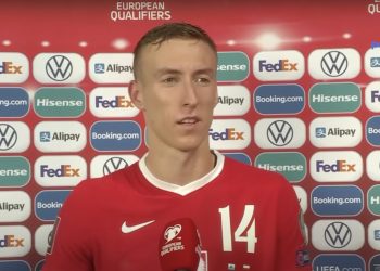 Buksa nie krył radości po meczu z San Marino. „Pierwszy hat-trick w karierze seniorskiej”