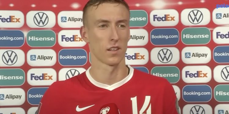 Buksa nie krył radości po meczu z San Marino. „Pierwszy hat-trick w karierze seniorskiej”