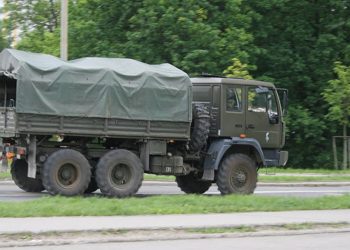 Ciężarówki wojskowe zderzyły się w Lublinie. Kilkunastu żołnierzy poszkodowanych