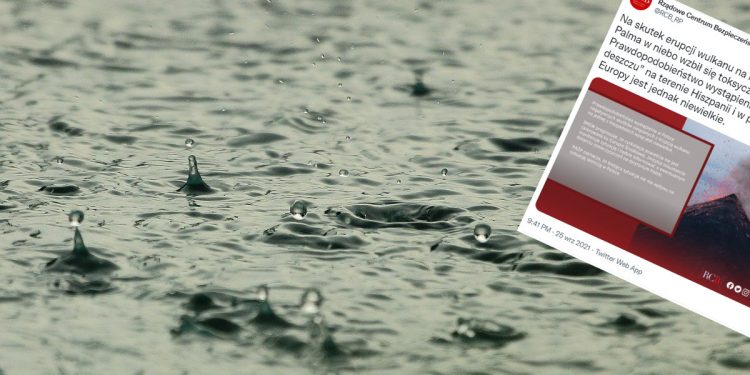 Kwaśny deszcz zagraża Polsce?! Jest komentarz RCB