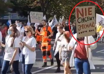protest medyków