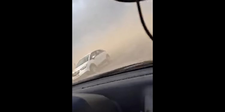 Burza piaskowa w Wielkopolsce! Jest nagranie [WIDEO]