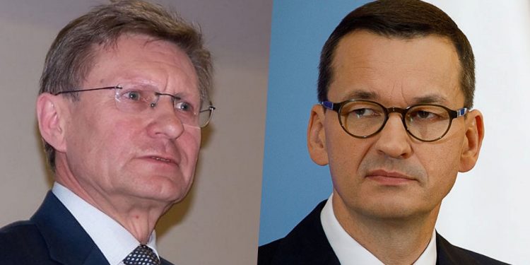 morawiecki z balcerowiczem