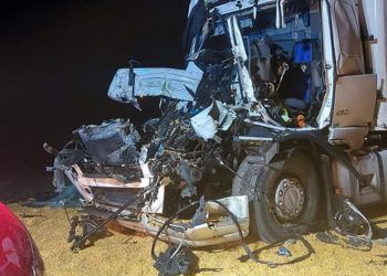 Tragiczny wypadek TIR-a. Kierowca zginął na miejscu [FOTO]