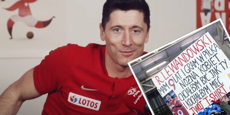 9-latka zwróciła się do Lewandowskiego. Zdjęcie ze stadionu w Andorze poruszyło internautów [FOTO]