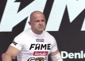 Murański dał „popis” podczas ceremonii ważenia przed FAME MMA. Nagranie już jest hitem sieci [WIDEO]