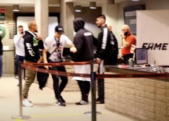 Zadyma po walce na FAME MMA. Wrzosek zaatakował „Don Kasjo”, interweniował prezes organizacji [WIDEO]