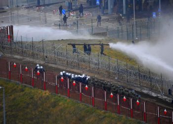 Atak na granicę powstrzymany! Są nowe nagrania [WIDEO]