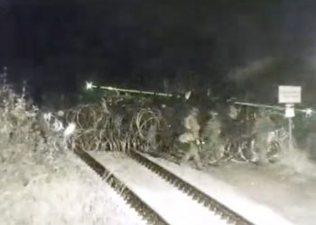 Nocna próba przekroczenia polskiej granicy. Straż Graniczna pokazała nagranie [WIDEO]