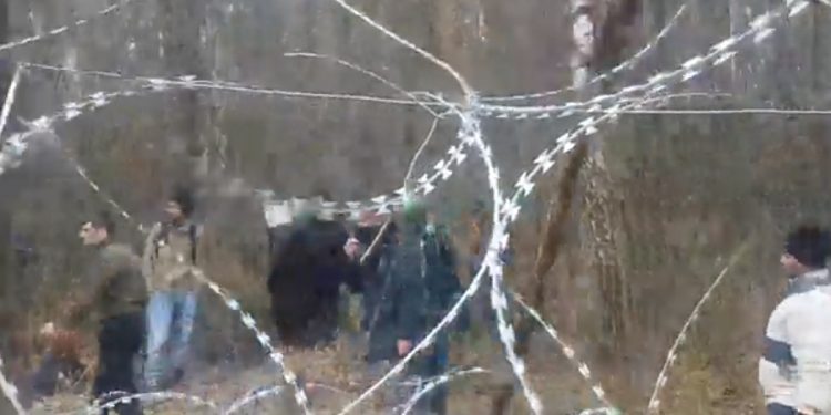 Incydent na granicy. Jest nagranie. „Zaatakowali nasze posterunki” [WIDEO]