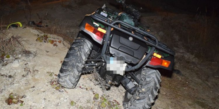 Kierowca quada zderzył się z motocyklem crossowym. Nie żyje