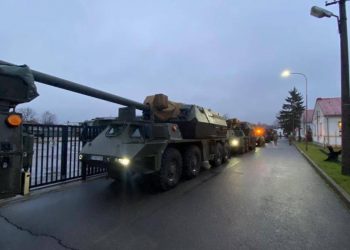 Słowackie wojsko jedzie przez Polskę. Są nagrania [WIDEO]