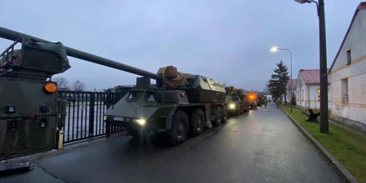 Słowackie wojsko jedzie przez Polskę. Są nagrania [WIDEO]
