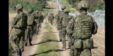 żołnierze na granicy