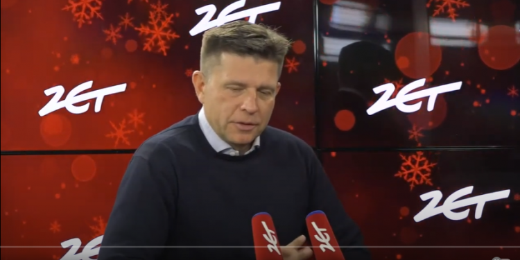 Petru przyszedł do radia i… zaczęło się od wpadki. „O matko…” [WIDEO]