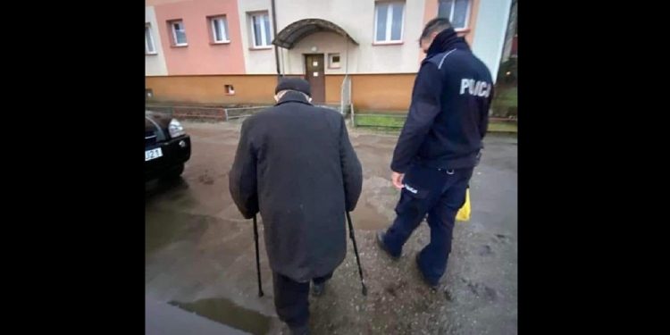policjanci 91-latka