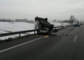 Tragiczny wypadek. Nie żyje jedna osoba, trzy ranne