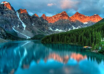 góry krajobraz jezioro