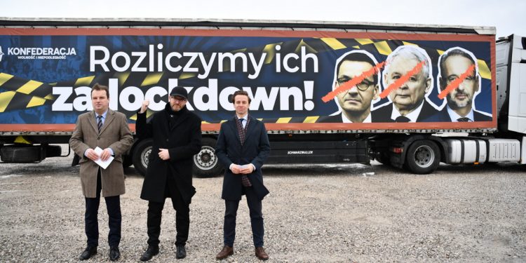 Konfederacja wzoruje się na Konwoju Wolności. W Polskę rusza Tir Wolności