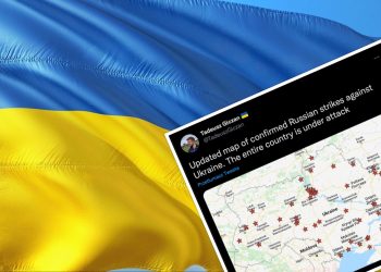 Mapa rosyjskiego ataku na Ukrainę. Cały kraj w ogniu!