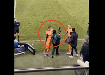 Skandaliczne zachowanie Boruca wobec kamerzysty. „Kiedyś idol, dziś błazen” [WIDEO]