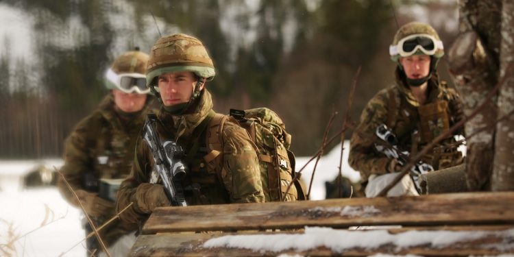 brytyjscy żołnierze