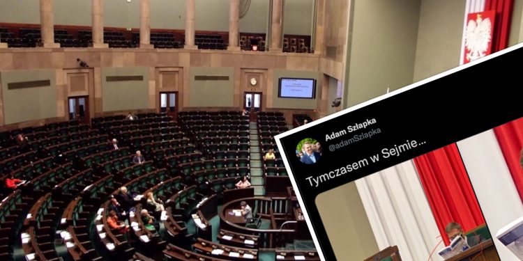 Poseł PiS czytał na sali sejmowej. Wszyscy zwrócili uwagę na tytuł książki