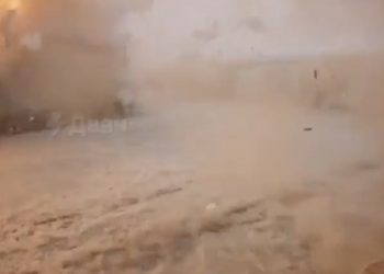 Potężna eksplozja magazynu w Odessie. Jest nagranie