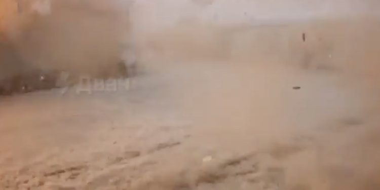 Potężna eksplozja magazynu w Odessie. Jest nagranie