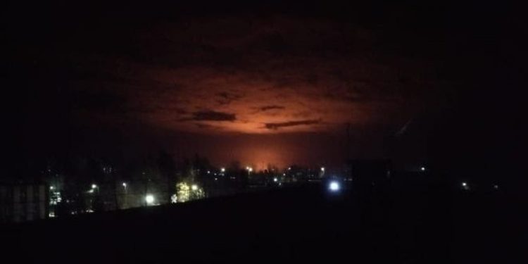 Potężna eksplozja pod Kijowem! „Katastrofa ekologiczna dla całej Europy” [WIDEO]