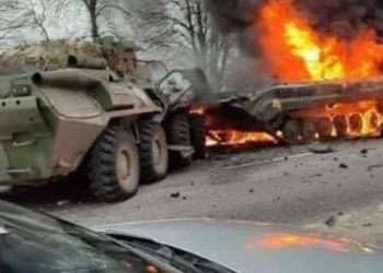 głuchów zasadzka na kolumnę czołgów