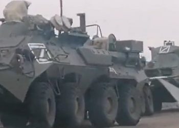 Rosyjskie  pojazdy mają tajemnicze oznaczenia. Fala spekulacji [FOTO]