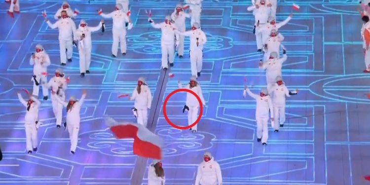 stroju Polaków w Pekinie