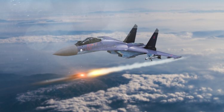 su-35 rosyjski myśliwiec