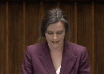 Klaudia Jachira atakuje rząd. „Panie premierze, wiedział pan o wojnie?” [WIDEO]