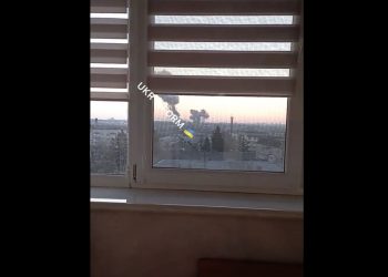Rosyjskie pociski spadły na Lwów. Jest nagranie [WIDEO]
