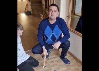 Tak Rosjanin zareagował na sankcje Zachodu. Nagranie obiegło świat [WIDEO]