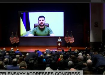 Zełenski przed Kongresem USA! Poruszające słowa. „Jeśli strefa zakazu lotów to zbyt wiele…” [WIDEO]