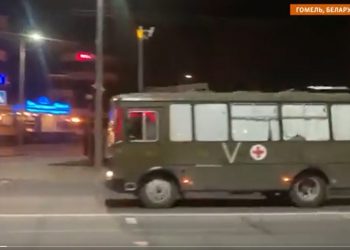 Białoruskie kostnice i szpitale przepełnione. „Ciał było nieprawdopodobnie wiele” [WIDEO]