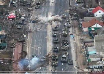 rosyjskie czołgi w pułapce