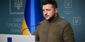 prezydent ukrainy Wołodymyr Zełenski 3