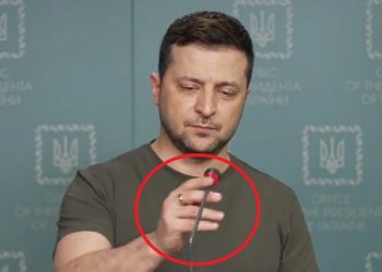 zełenski mikrofon