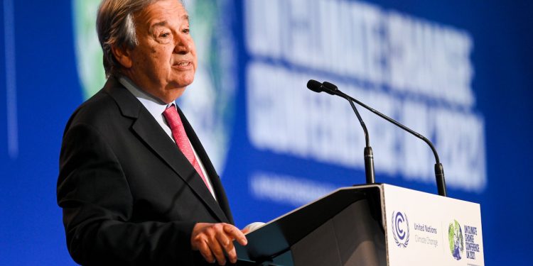 Sekretarz generalny ONZ Antonio Guterres