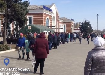 Atak na dworzec w Kramatorsku. Pokazano drastyczne nagranie [WIDEO]