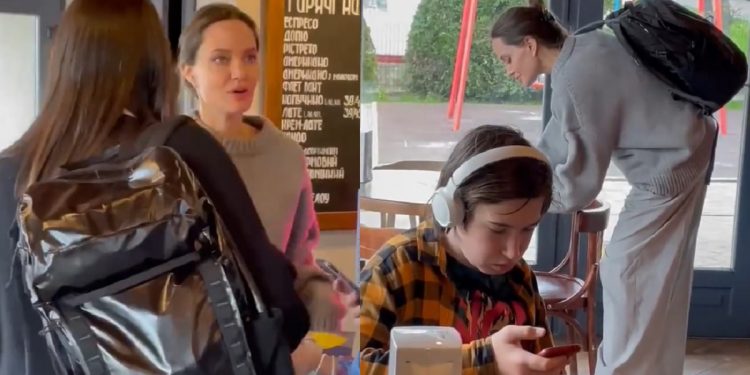 angelina jolie we Lwowie