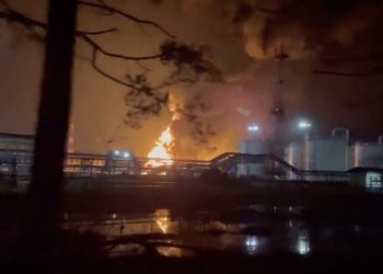 Potężne pożary w rosyjskim Briańsku. Są nagrania [WIDEO]